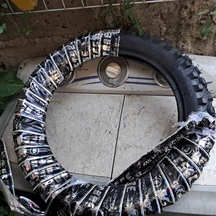 Velg ring 14 90/90 90 / 90 motor trail motor kecil kelengkapan sepeki