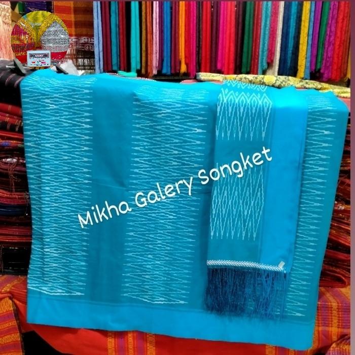 Songket Tarutung Mesin Sibolang Rasta Biru Muda