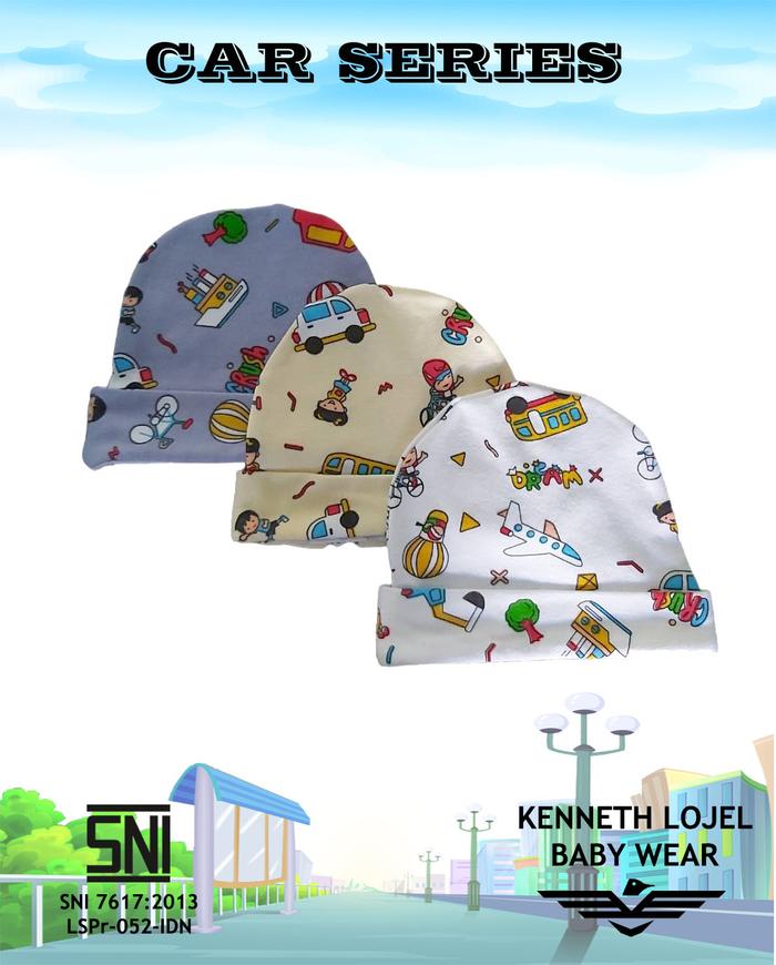 TOPI SET Bayi CAR / KENDARAAN Merk Kenneth Lojel