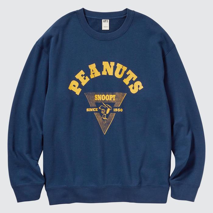jaket crewneck uniqlo peanuts snoopy original