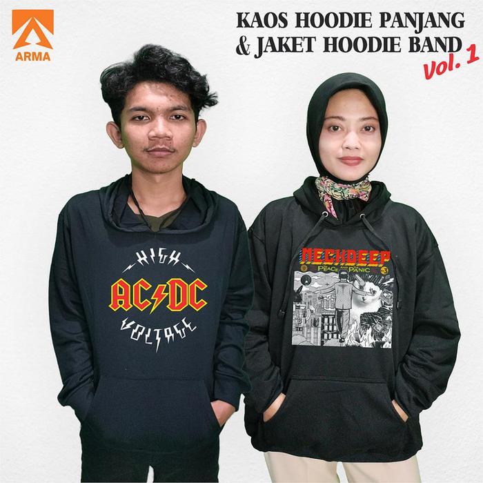 Jacket Hoodie Band Vol.1 | sweater hoodie musik rock metal hardcore