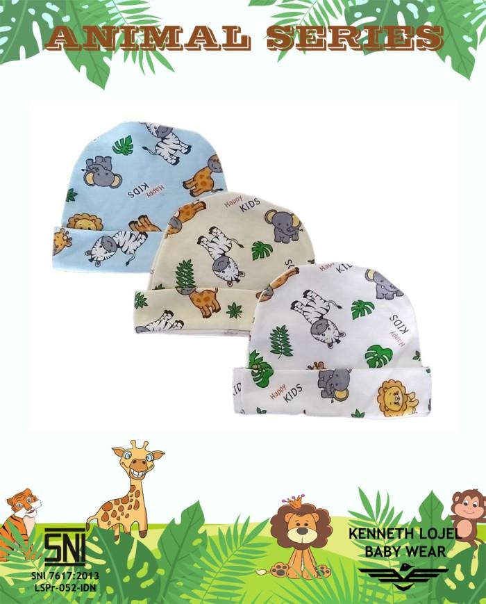TOPI SET Bayi Animal / Hewan Merk Kenneth Lojel