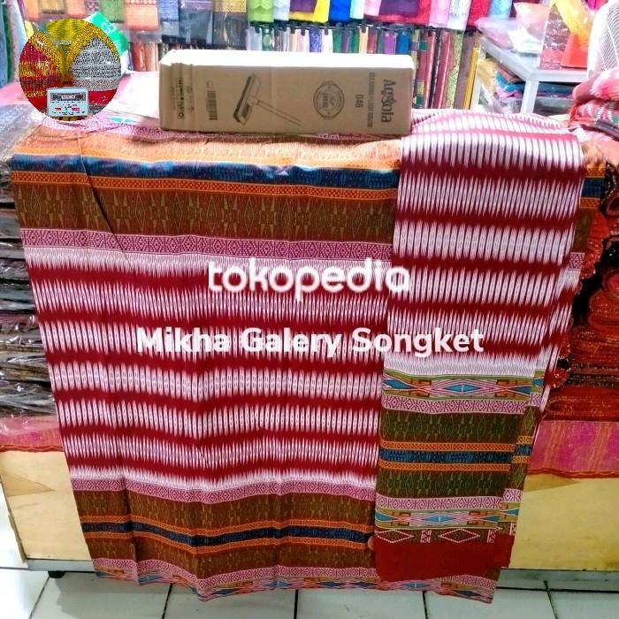 Printing Katun Sarung Tumtuman Songket Tarutung Murah