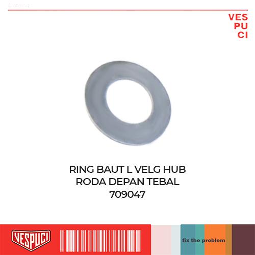 Ring Baut L Velg Hub Roda Depan tebal 8x15x1,5