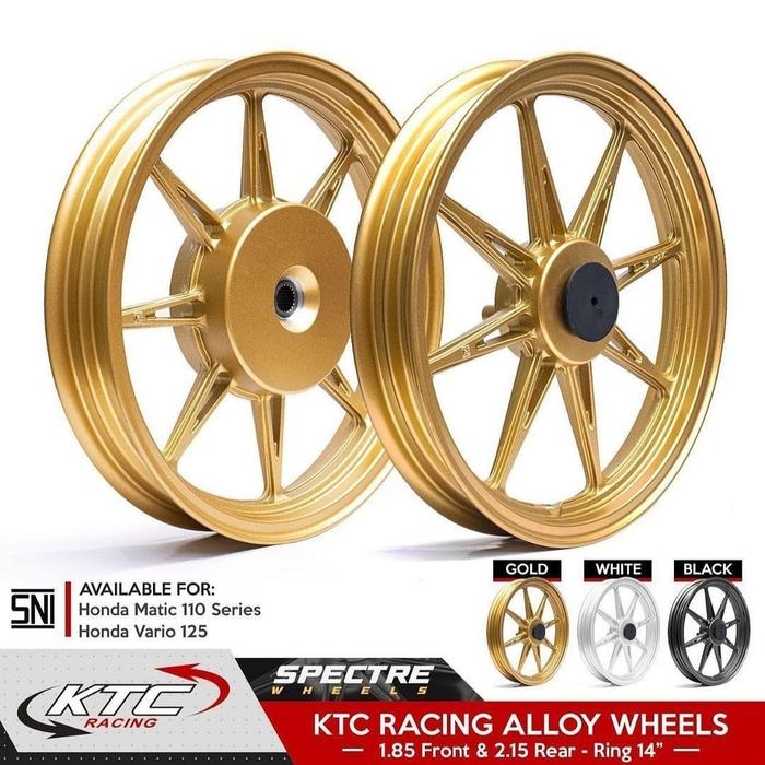 VELG RECING KTC P 8 MIO SPORTY/MIO SOUL/MIO SMIEL UK 185/215-14
