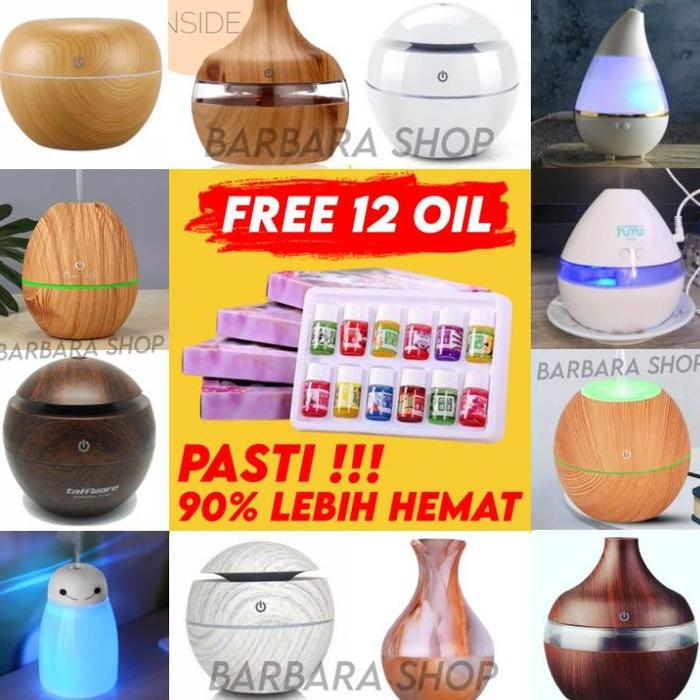 Humidifier Diffuser Aromaterapi Essential Oil Aromatherapy Disfuser
