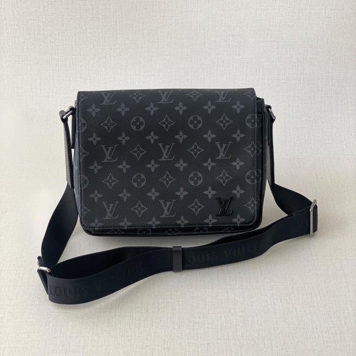 Louis Vuitton Louis Vuitton District PM Monogram Eclipse Messenger Bag