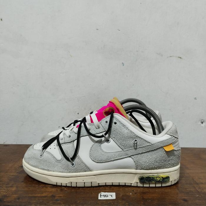 sepatu second branded nike sb low off-white lot 38 size 40