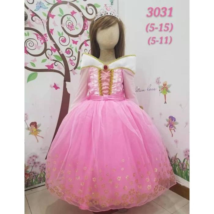Dress Princess Aurora Kostum Anak Princess Aurora Allshop