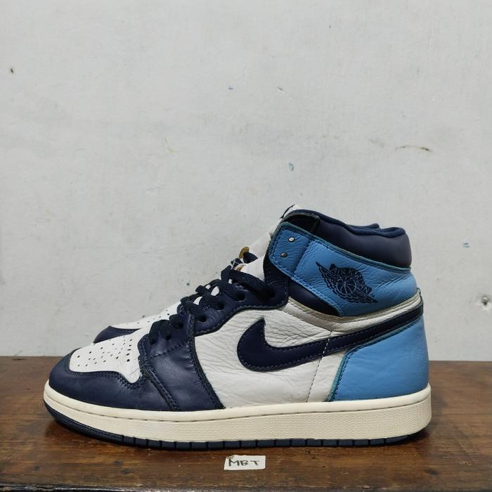 sepatu second branded nike aj retro high obsidian size 42