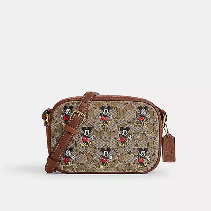 Coach Signature Mini Jamie Camera Bag with Mickey