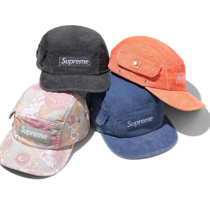 Supreme Corduroy Pocket Camp Cap SS24