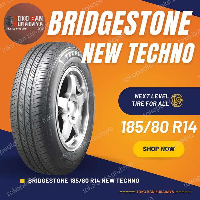 Ban Bridgestone 185/80R14 185/80/14 r14 r 14 techno