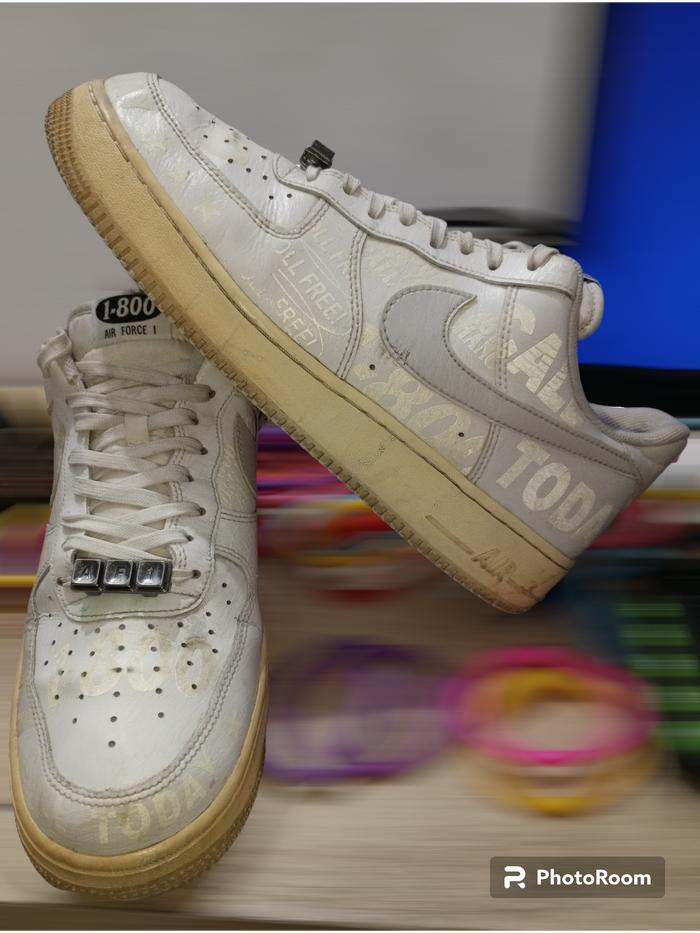Nike AF One '07 Premium '1-800 Toll Free' Size 44