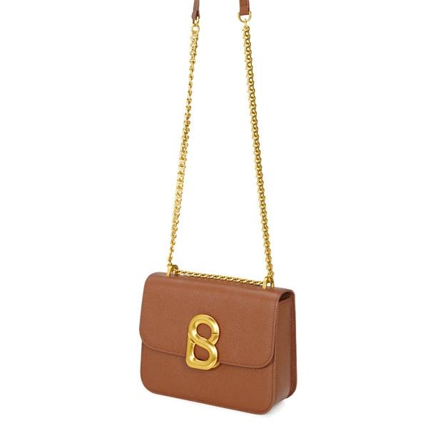 Tas Wanita BUTTONSCARVES Audrey Chain Leather Small Bag - Caramel
