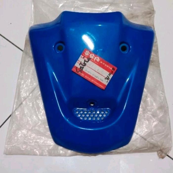 COVER DADA DASI TEMENG PANEL DEPAN BIRU SUZUKI SATRIA 120 R LUMBA