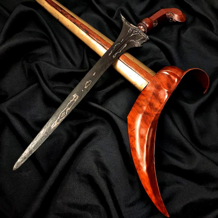 Keris Patrem Sinom Tangguh LANGKA Demak Bintoro TUS oroginal sepuh
