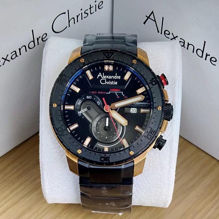 JAM TANGAN ALEXANDRE CHRISTIE PRIA ORIGINAL 6627 AC6627 AC 6627 6627