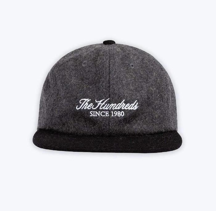 [HEADWEAR] The Hundreds - Rich Wool Strapback Grey