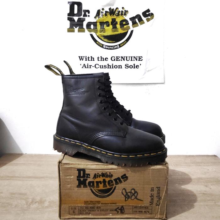 Dr. Martens Vintage 1460 Black Greasy MIE Docmart Solovair Dr.Martens