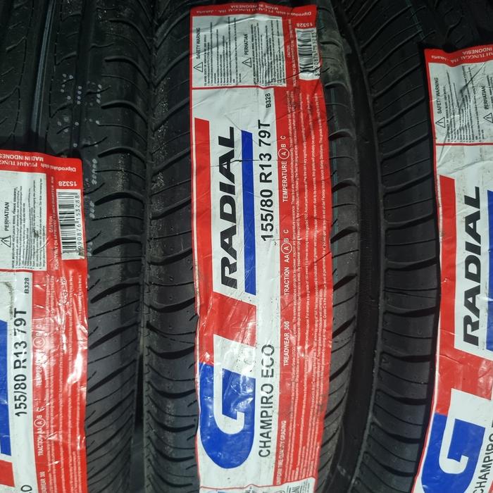 BAN GT RADIAL 155 80 13 CHAMPIRO ECO ( AGYA AYLA CALYA SIGRA KARIMUN )