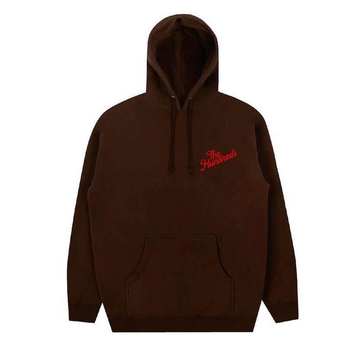 [OUTWEAR] The Hundreds - Slant Brown Pullover Hoodie