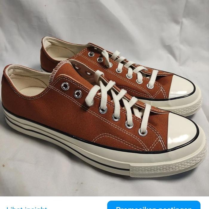 Converse 70s Low Tawny Owl /Brown /Egret A04591c original resmi