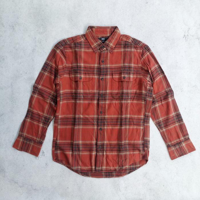flannel uniqlo second