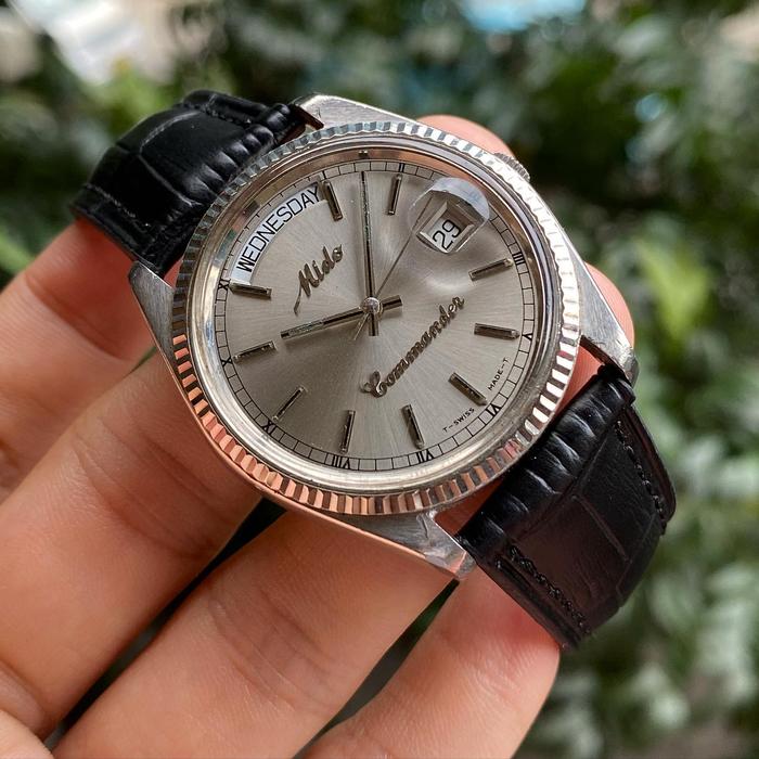 Mido Commander President Day Date Automatic 37mm