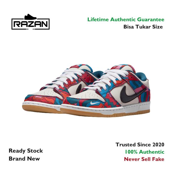 Dunk Low SB x Parra 100% Authentic