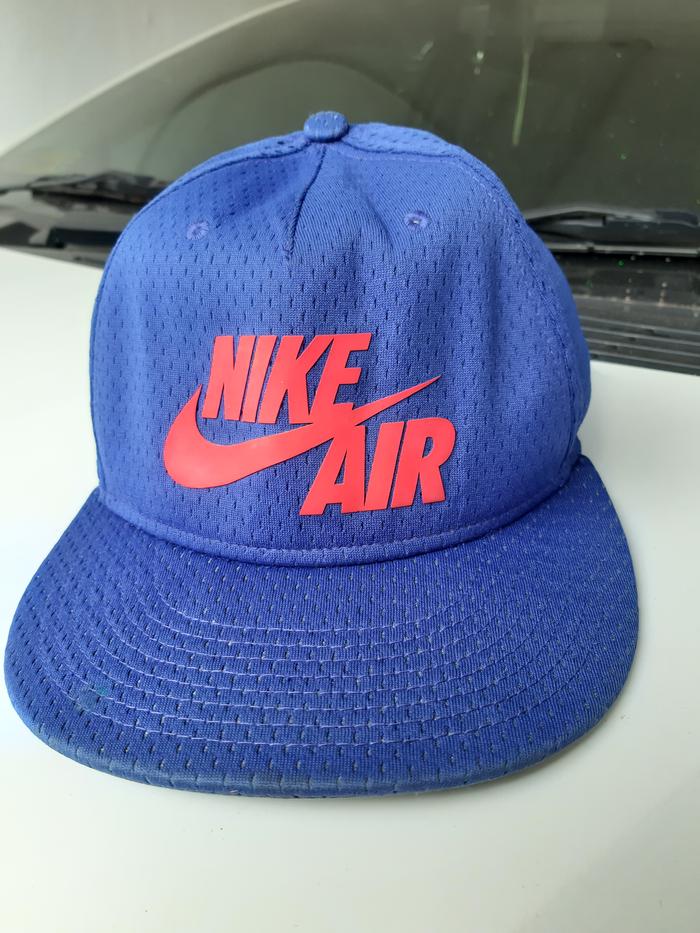 Topi Nike Air warna Biru Made in Vietnam Nike True