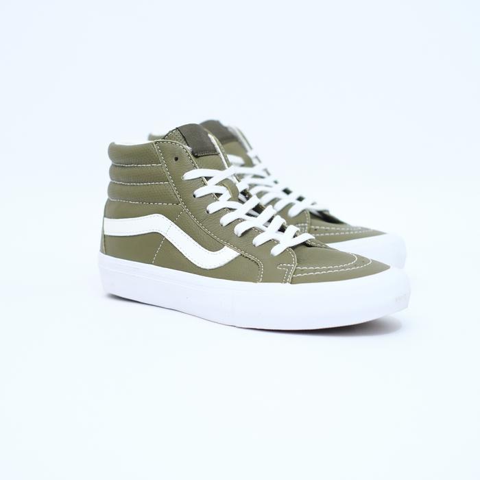 Vans Sk8 Hi OG Reissue VI Italian Leather Muschio Original Resmi