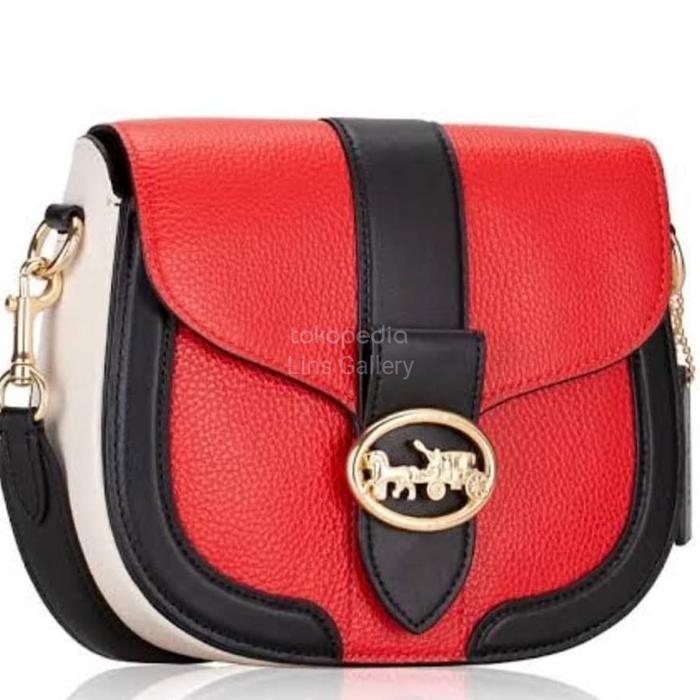 Coach Georgia saddle/ Coach authentic/Coach Georgia