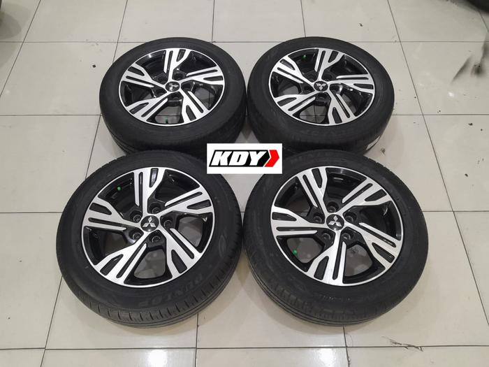 Velg Bekas STD X-PANDER R16 Hole 5X114 SILVER + Ban DUNLOP 205 55 R16