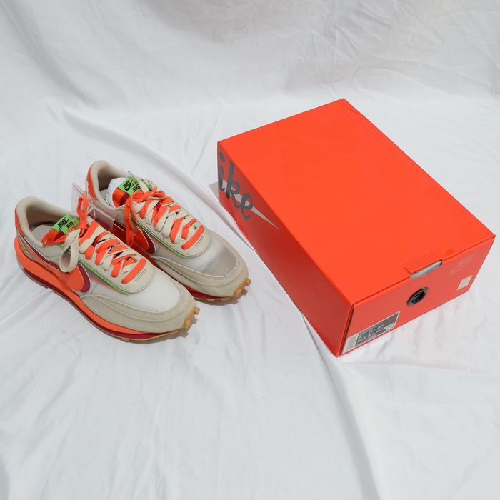 Nike LD Waffle Sacai Clot Kiss of Death Net Orange Blaze
