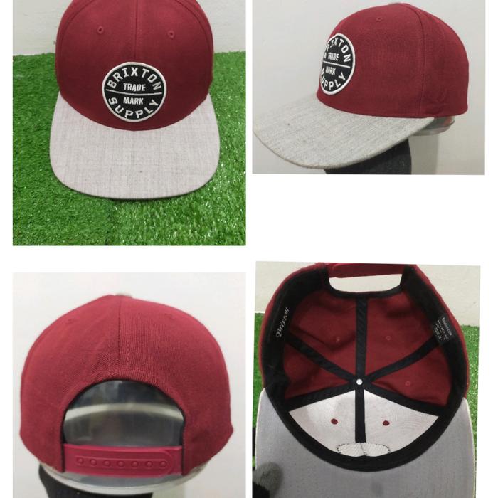 topi snapback brixton original