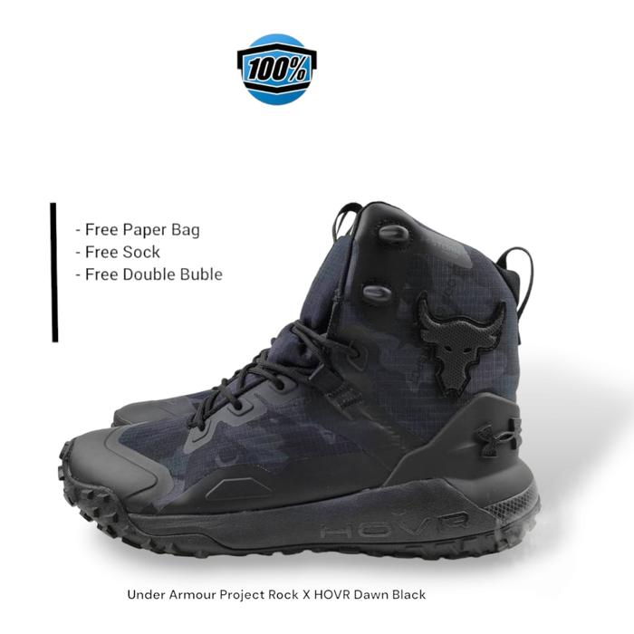 Under Armour Project rock x HOVR black