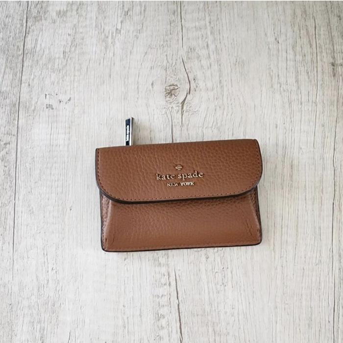 dompet kartu ks dumpling small wallet warm ginger ej