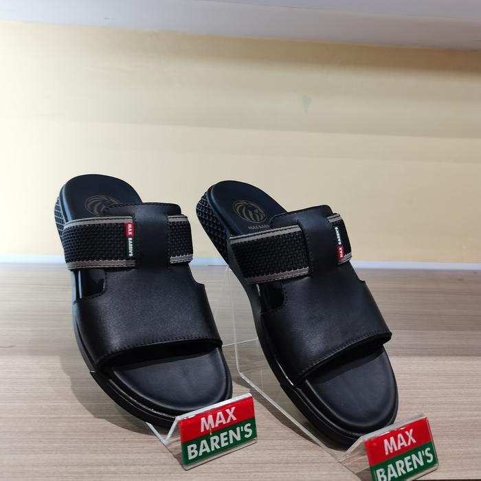 Sepatu sandal Kulit pria Max barens LX03