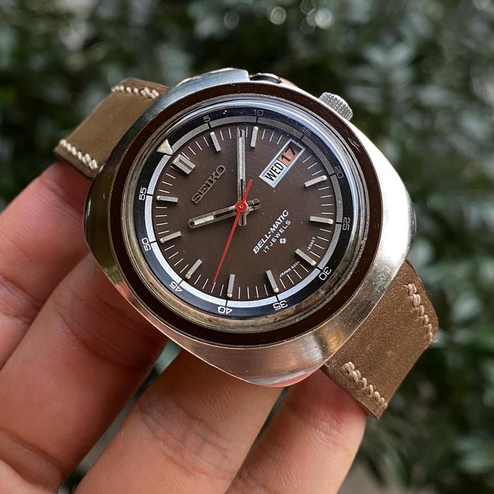 Seiko Bell-Matic UFO Brown Dial 4006-6021 Automatic 38mm