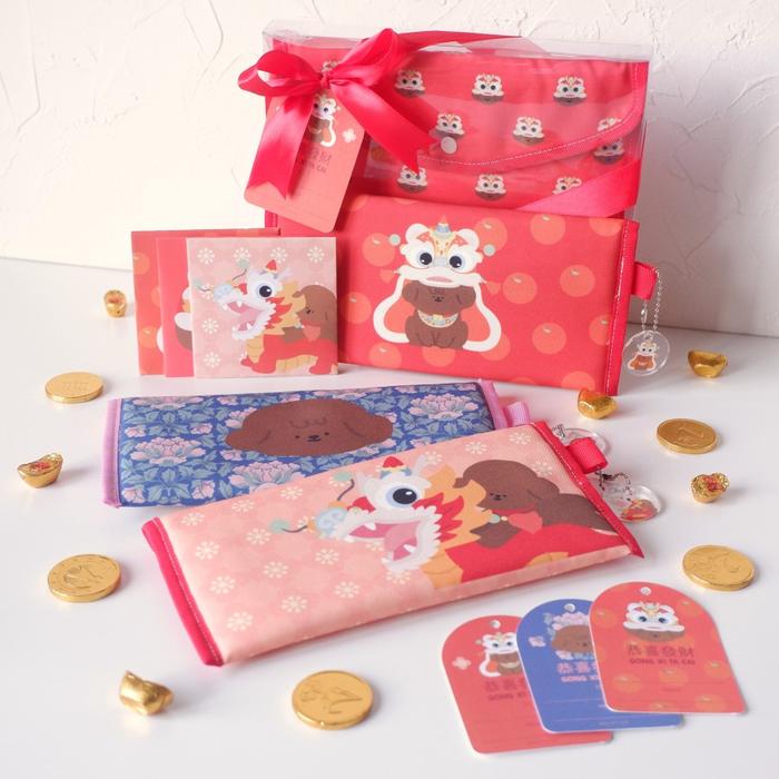 Kellysandco CNY Hampers Set - Long Angbao Pouch