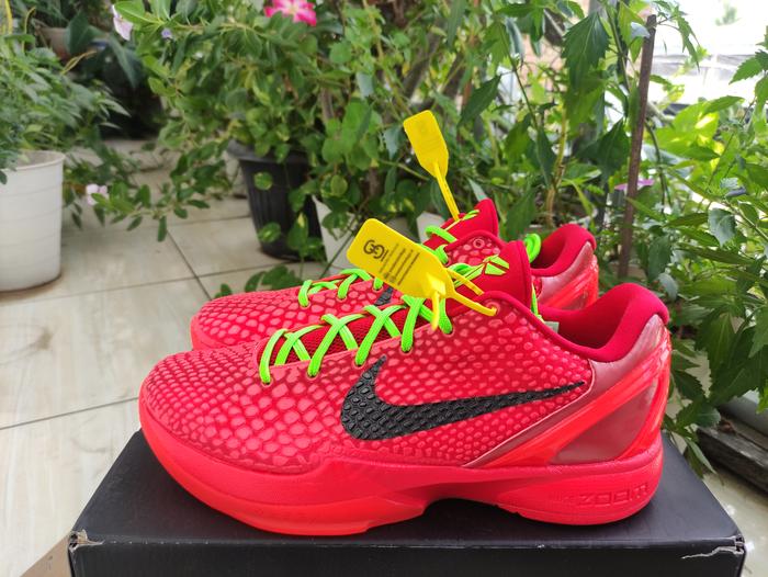 NIKE KOBE 6 PROTRO "REVERSE GRINCH" FV9676-600 | 100% Original