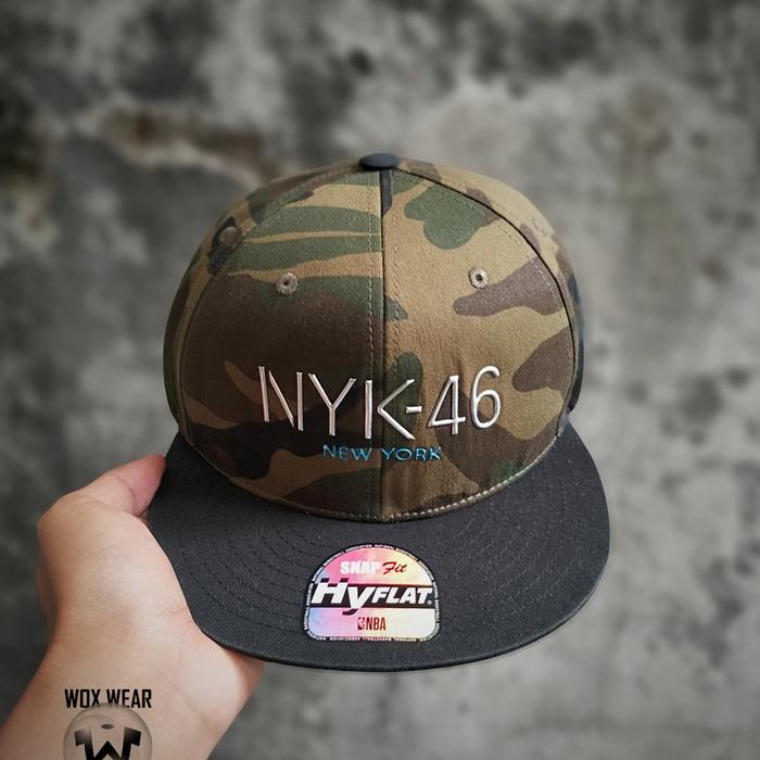 Topi NBA Knicks Camo Second Ori