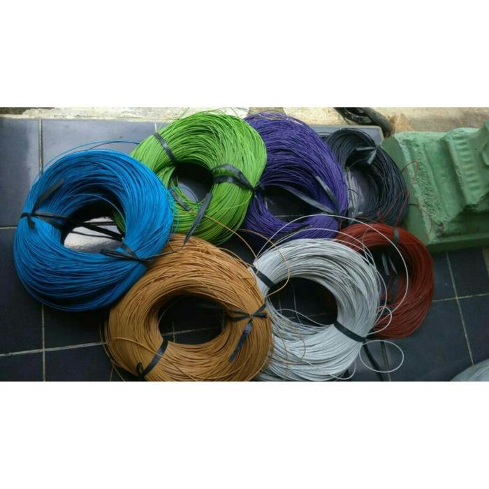 Rotan sintetis bulat diameter 2,5mm per kilo