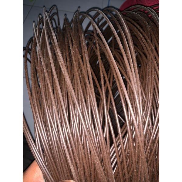 Rotan sintetis bulat diameter 2mm per kilo