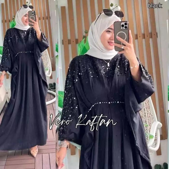 maxy cantik dress brokat elegan/Dress mewah/Gaun muslim panjang casual