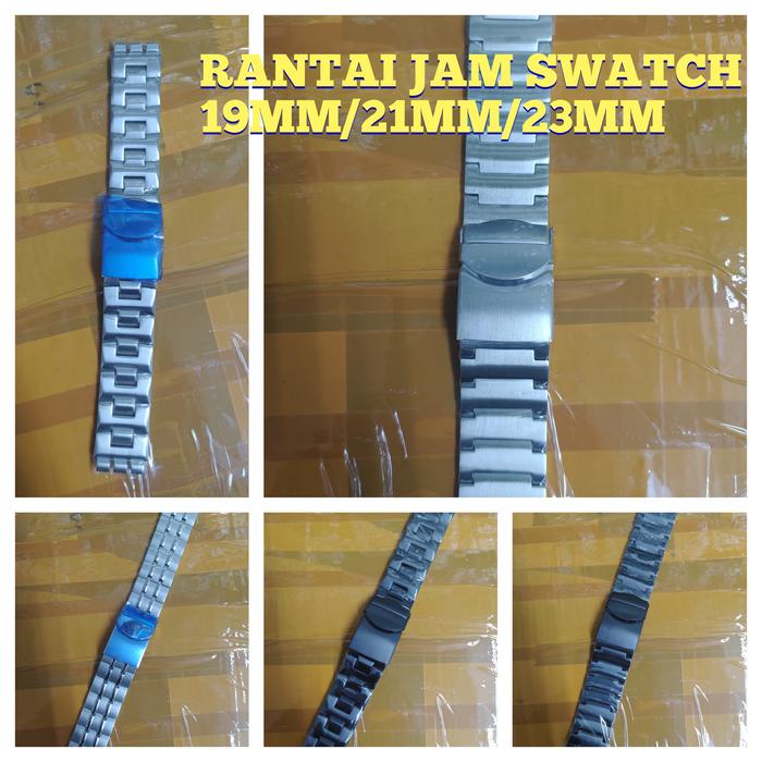 RANTAI JAM TANGAN SWATCH 19MM/23MM