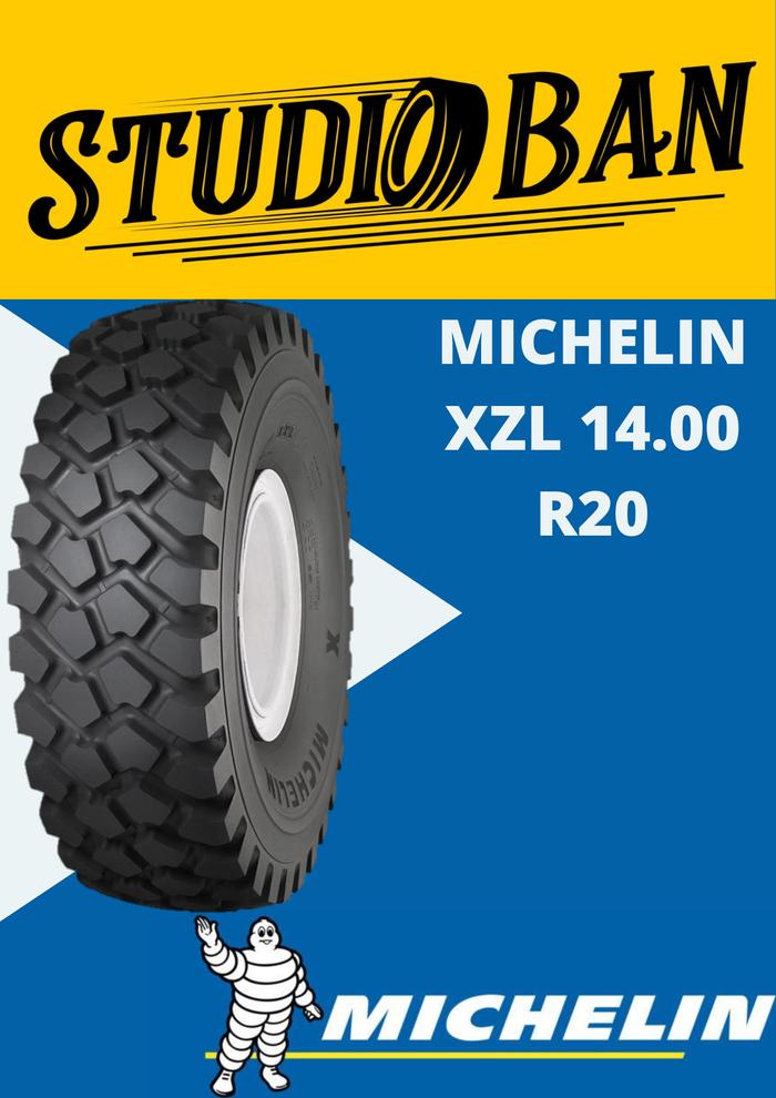 Ban Truk Michelin 14.00 R20 ( 22PR ) Michelin XZL 14R20, Ban DAMKAR