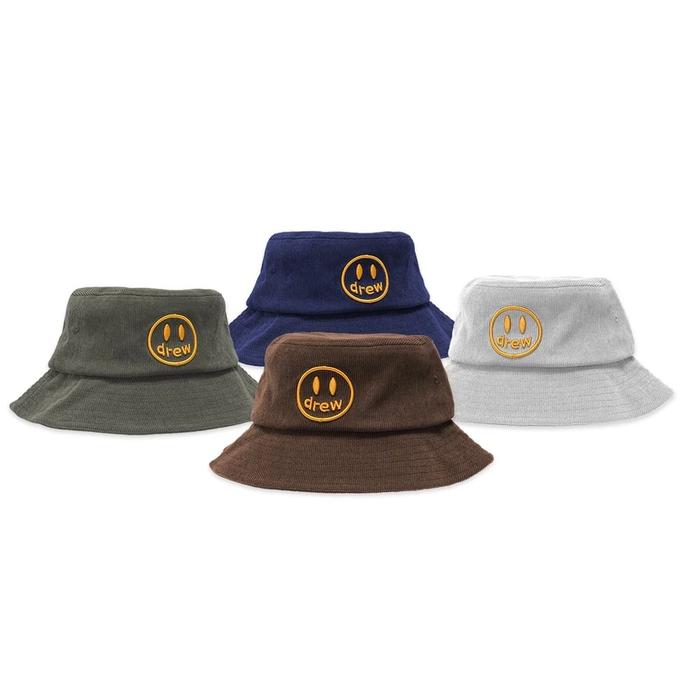 TOPI DREW HOUSE MASCOT CORDUROY BUCKET HAT