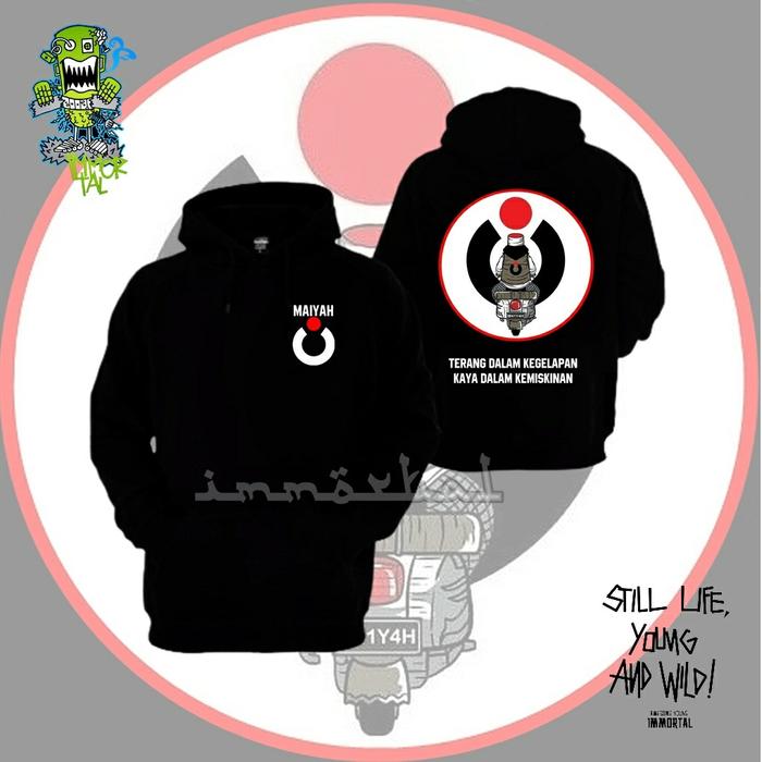 Jaket hoodie dewasa pria wanita maiyah